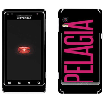   «Pelagia»   Motorola A956 Droid 2 Global
