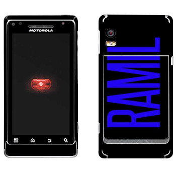   «Ramil»   Motorola A956 Droid 2 Global