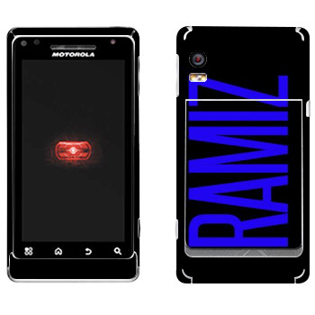   «Ramiz»   Motorola A956 Droid 2 Global