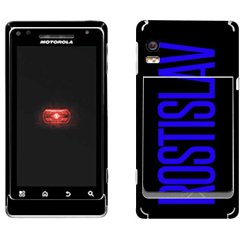   «Rostislav»   Motorola A956 Droid 2 Global