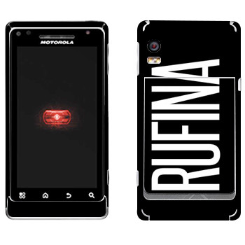   «Rufina»   Motorola A956 Droid 2 Global