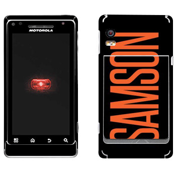   «Samson»   Motorola A956 Droid 2 Global