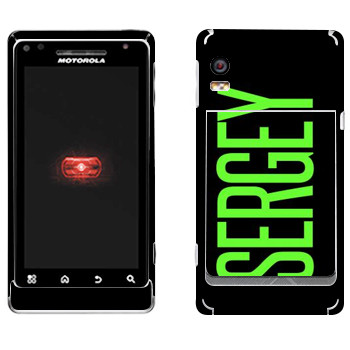   «Sergey»   Motorola A956 Droid 2 Global