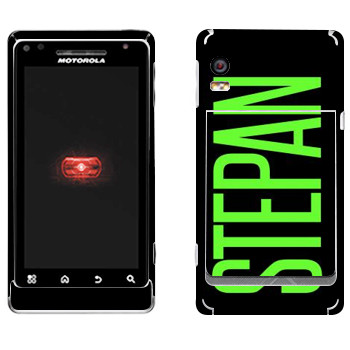   «Stepan»   Motorola A956 Droid 2 Global