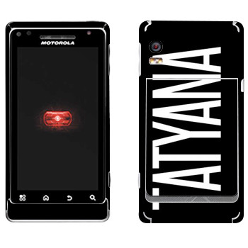   «Tatyana»   Motorola A956 Droid 2 Global