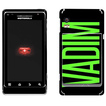   «Vadim»   Motorola A956 Droid 2 Global