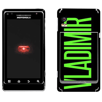   «Vladimir»   Motorola A956 Droid 2 Global