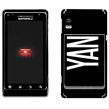   «Yan»   Motorola A956 Droid 2 Global