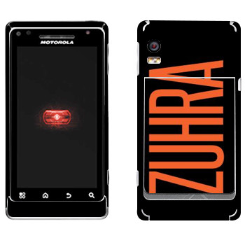   «Zuhra»   Motorola A956 Droid 2 Global