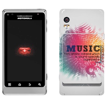   « Music   »   Motorola A956 Droid 2 Global