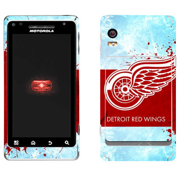   «Detroit red wings»   Motorola A956 Droid 2 Global