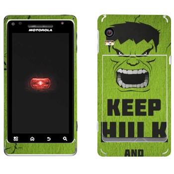   «Keep Hulk and»   Motorola A956 Droid 2 Global