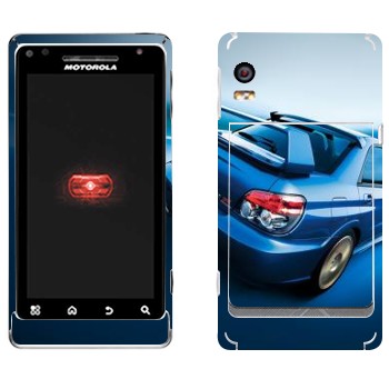   «Subaru Impreza WRX»   Motorola A956 Droid 2 Global