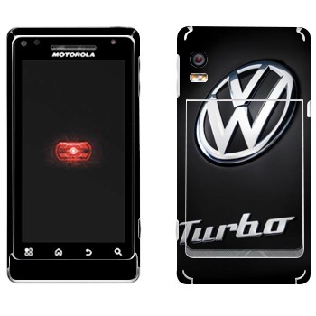   «Volkswagen Turbo »   Motorola A956 Droid 2 Global