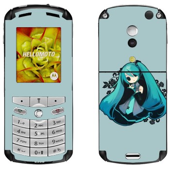   «Hatsune Miku - Vocaloid»   Motorola E1, E398 Rokr