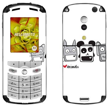   «  - Kawaii»   Motorola E1, E398 Rokr