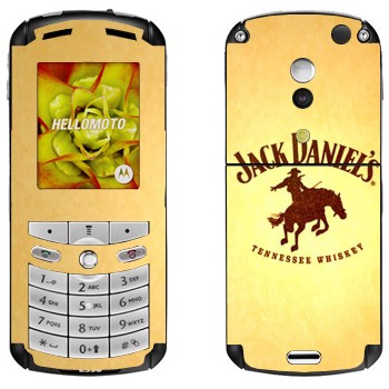   «Jack daniels »   Motorola E1, E398 Rokr