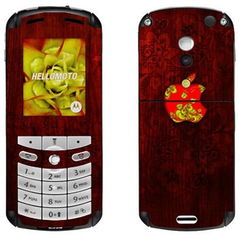   « Apple »   Motorola E1, E398 Rokr