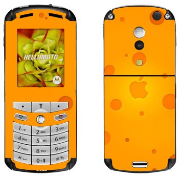   « Apple »   Motorola E1, E398 Rokr