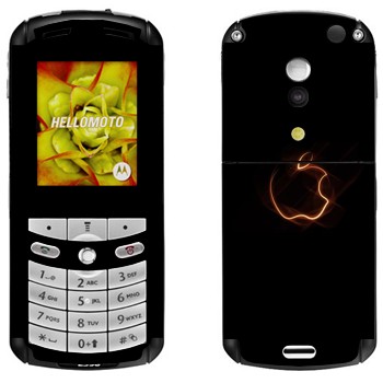   «  Apple»   Motorola E1, E398 Rokr