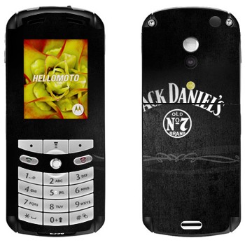   «  - Jack Daniels»   Motorola E1, E398 Rokr
