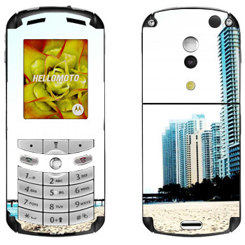   «  »   Motorola E1, E398 Rokr