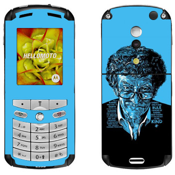   «Kurt Vonnegut : Got to be kind»   Motorola E1, E398 Rokr
