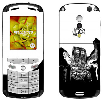   «Police box - Doctor Who»   Motorola E1, E398 Rokr