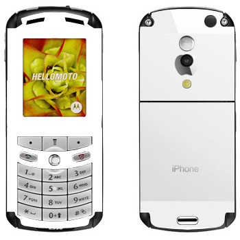   «   iPhone 5»   Motorola E1, E398 Rokr