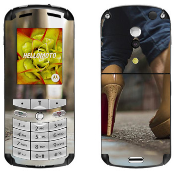   «    »   Motorola E1, E398 Rokr