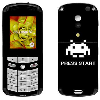  «8 - Press start»   Motorola E1, E398 Rokr