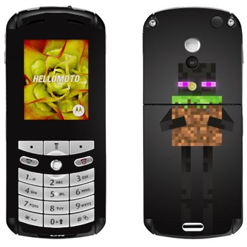  «Enderman - Minecraft»   Motorola E1, E398 Rokr