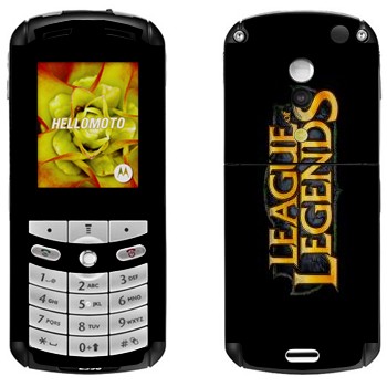   «League of Legends  »   Motorola E1, E398 Rokr