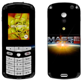   «Mass effect »   Motorola E1, E398 Rokr