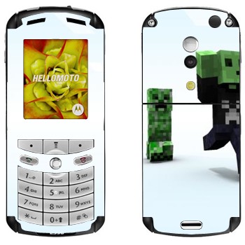   «Minecraft »   Motorola E1, E398 Rokr