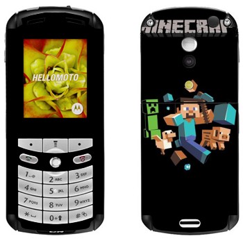   «Minecraft»   Motorola E1, E398 Rokr