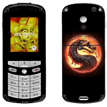   «Mortal Kombat »   Motorola E1, E398 Rokr