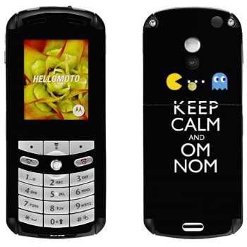   «Pacman - om nom nom»   Motorola E1, E398 Rokr