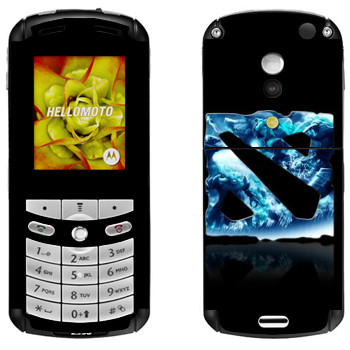   «Dota logo blue»   Motorola E1, E398 Rokr
