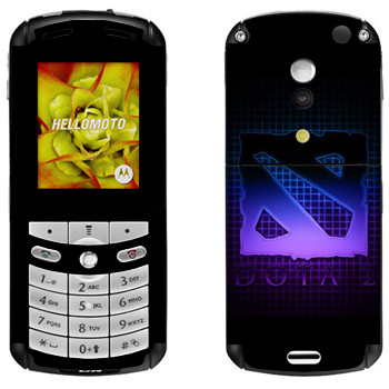   «Dota violet logo»   Motorola E1, E398 Rokr