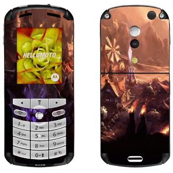   « - League of Legends»   Motorola E1, E398 Rokr