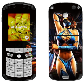   « - Mortal Kombat»   Motorola E1, E398 Rokr