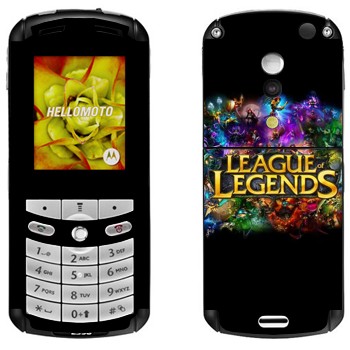   « League of Legends »   Motorola E1, E398 Rokr