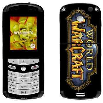   « World of Warcraft »   Motorola E1, E398 Rokr