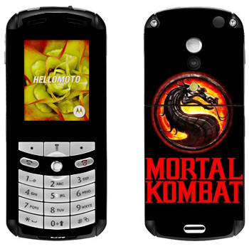   «Mortal Kombat »   Motorola E1, E398 Rokr