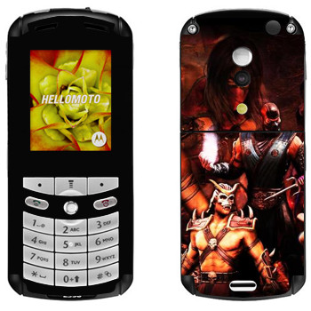   « Mortal Kombat»   Motorola E1, E398 Rokr