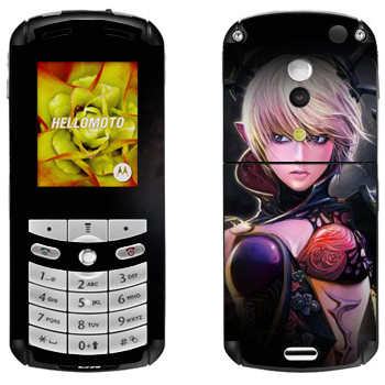   «Tera Castanic girl»   Motorola E1, E398 Rokr
