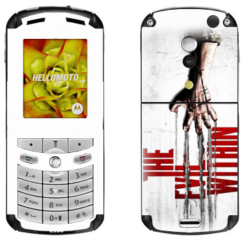   «The Evil Within»   Motorola E1, E398 Rokr