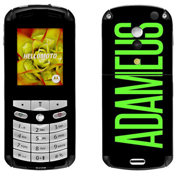   «Adameus»   Motorola E1, E398 Rokr
