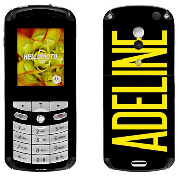   «Adeline»   Motorola E1, E398 Rokr
